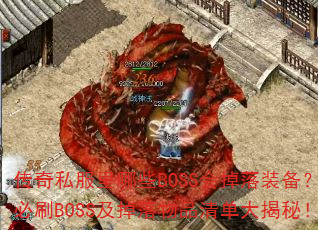 ˽ЩBOSSװˢBOSSƷ嵥أ