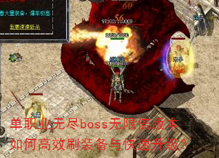 ְҵ޾bossޱ汾θЧˢװ