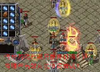 Ϸֻܹһ𣿻ЩЧֵóԣ