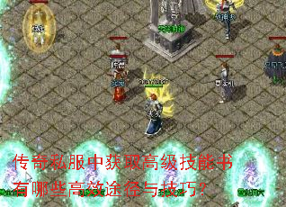 传奇私服中获取高级技能书有哪些高效途径与技巧? 传奇私服中获取高级技能书有哪些高效途径与技巧?