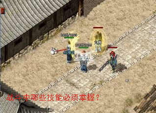 战斗中哪些技能必须掌握? 战斗中哪些技能必须掌握?