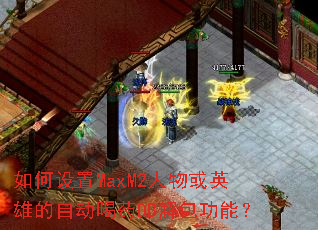 如何设置MaxM2人物或英雄的自动喝药DB解包功能? 如何设置MaxM2人物或英雄的自动喝药DB解包功能?