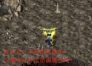 战士在1.76合击私服中只需专注升级防御属性吗? 战士在1.76合击私服中只需专注升级防御属性吗?