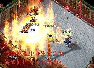 传奇私服中野生天堂装备如何提升玩家实力? 传奇私服中野生天堂装备如何提升玩家实力?