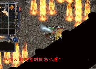 传奇私服刷怪时间怎么看? 传奇私服刷怪时间怎么看?