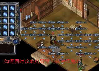 如何同时攻略红野猪与其他怪物? 如何同时攻略红野猪与其他怪物?