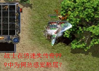 战士在仿迷失传奇999中为何总感觉憋屈? 战士在仿迷失传奇999中为何总感觉憋屈?