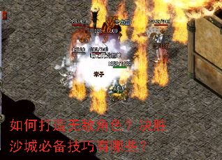 如何打造无敌角色?决胜沙城必备技巧有哪些? 如何打造无敌角色?决胜沙城必备技巧有哪些?