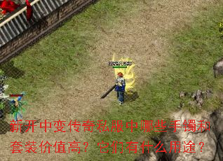 新开中变传奇私服中哪些手镯和套装价值高?它们有什么用途? 新开中变传奇私服中哪些手镯和套装价值高?它们有什么用途?