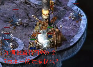 如何设置传奇996_29版本中的玩家权限? 如何设置传奇996_29版本中的玩家权限?