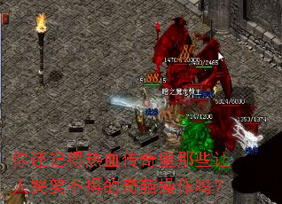 你还记得热血传奇里那些让人哭笑不得的奇葩操作吗? 你还记得热血传奇里那些让人哭笑不得的奇葩操作吗?