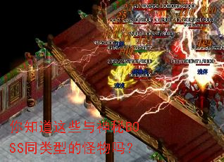 ��֪����Щ������BOSSͬ���͵Ĺ�����