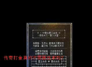 传奇打金真的不需要技术吗? 传奇打金真的不需要技术吗?
