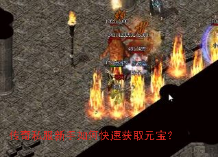 传奇私服新手如何快速获取元宝? 传奇私服新手如何快速获取元宝?