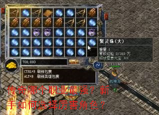�����ĸ�ְҵ��ǿ���������ѡ��������ɫ��