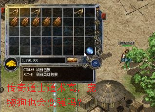 传奇道士道术高,宠物狗也会变强吗? 传奇道士道术高,宠物狗也会变强吗?
